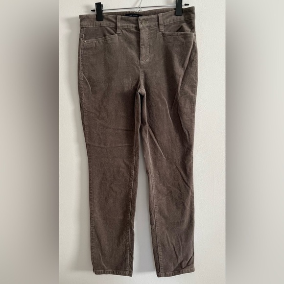 Talbots simply flattering straight corduroy pants 8P - Picture 2 of 8